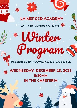 Winter Program